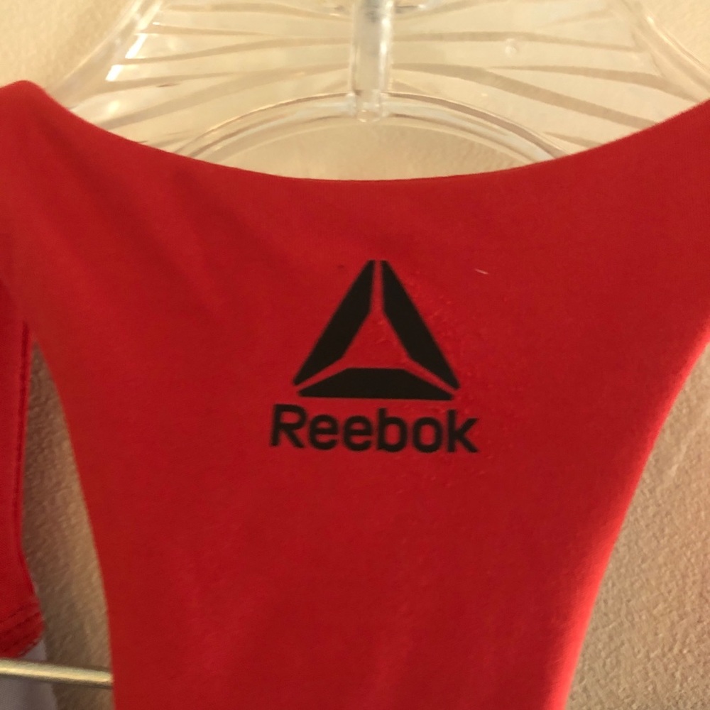 Reebok Red and Purple Racerback Speedwick Sports Bra - Picture 6 of 9